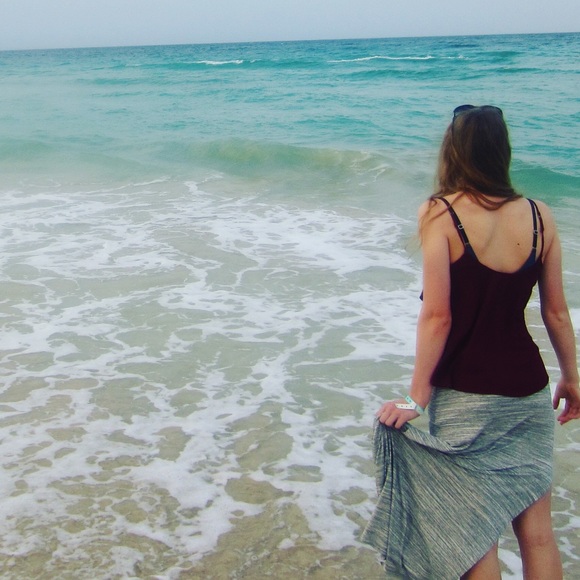 Garage double side slits maxi skirt - Picture 5 of 5